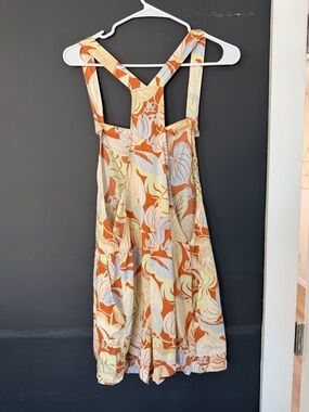 Patagonia Pataloha Women’s Tropical Floral Halter Romper Playsuit Size M